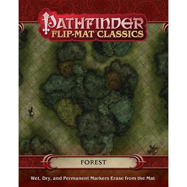 Pathfinder Accessories: Pathfinder Flip Mat Classics Forest (Preorder) - Good Games