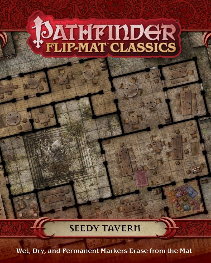 Pathfinder Flip Mat Classics Seedy Tavern - Good Games