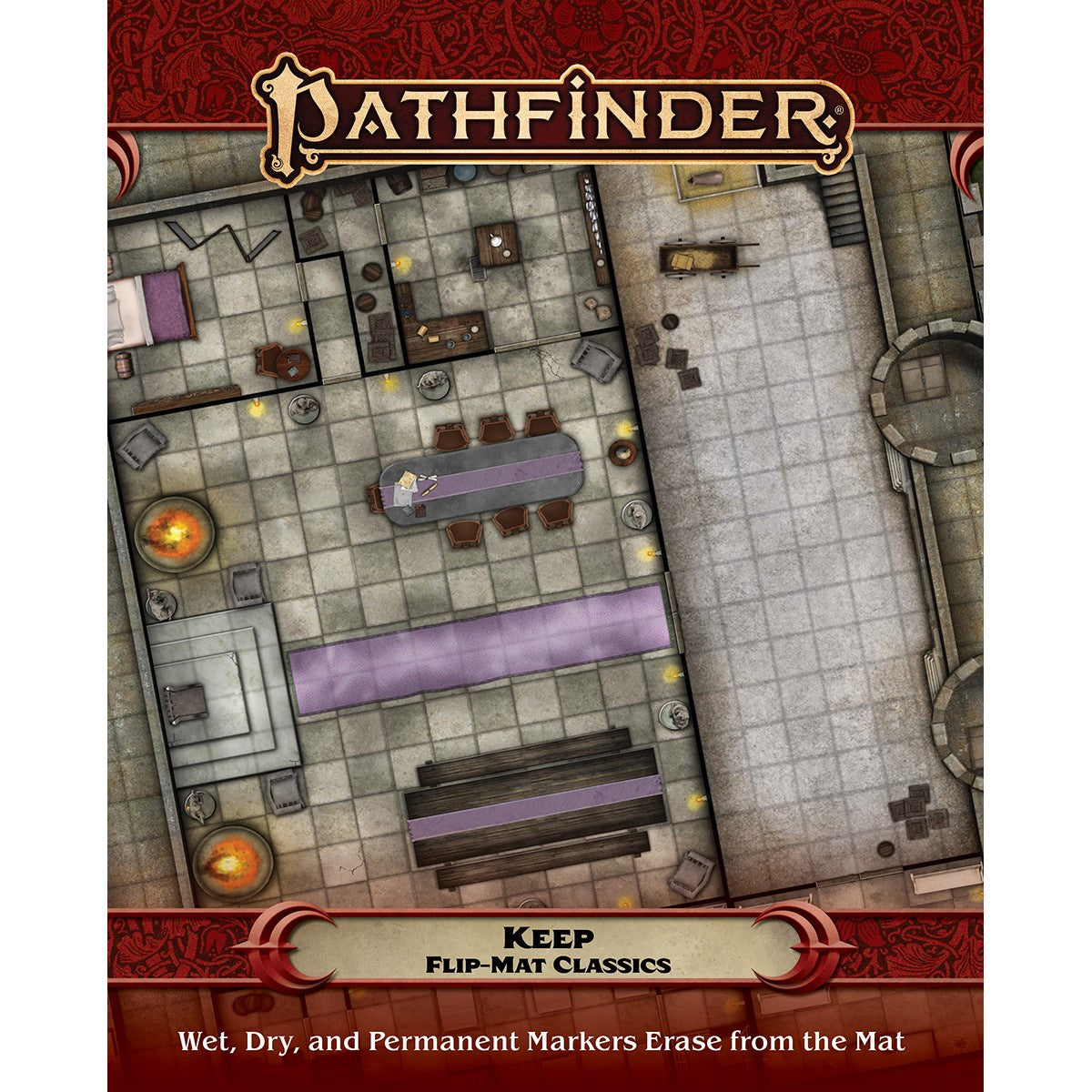 Pathfinder Accessories Flip-Mat Classics: Keep - Good Games