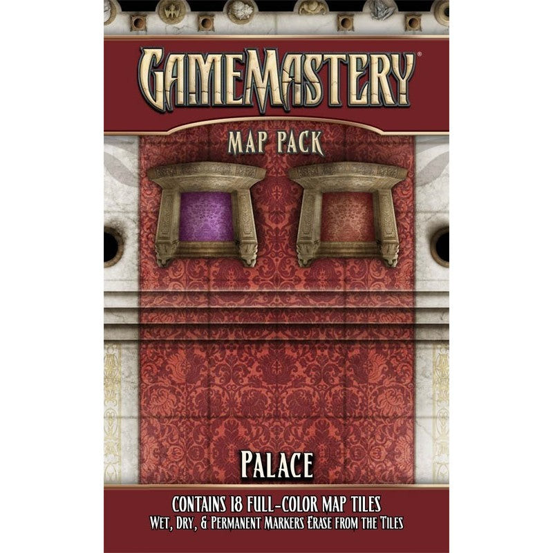 Pathfinder Accessories GameMastery Map Pack Palace (Preorder) - Good Games
