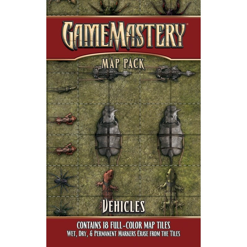 Pathfinder Accessories GameMastery Map Pack Vehicles (Preorder) - Good Games