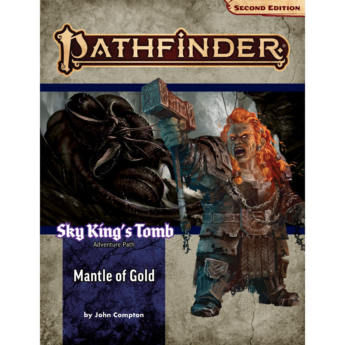 Pathfinder Second Edition - Adventure Path: Sky Kings Tomb #1 Mantle of Gold