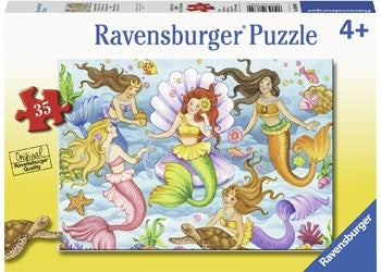 Ravensburger - Queens Of The Ocean - 35 Piece Jigsaw - Good Games