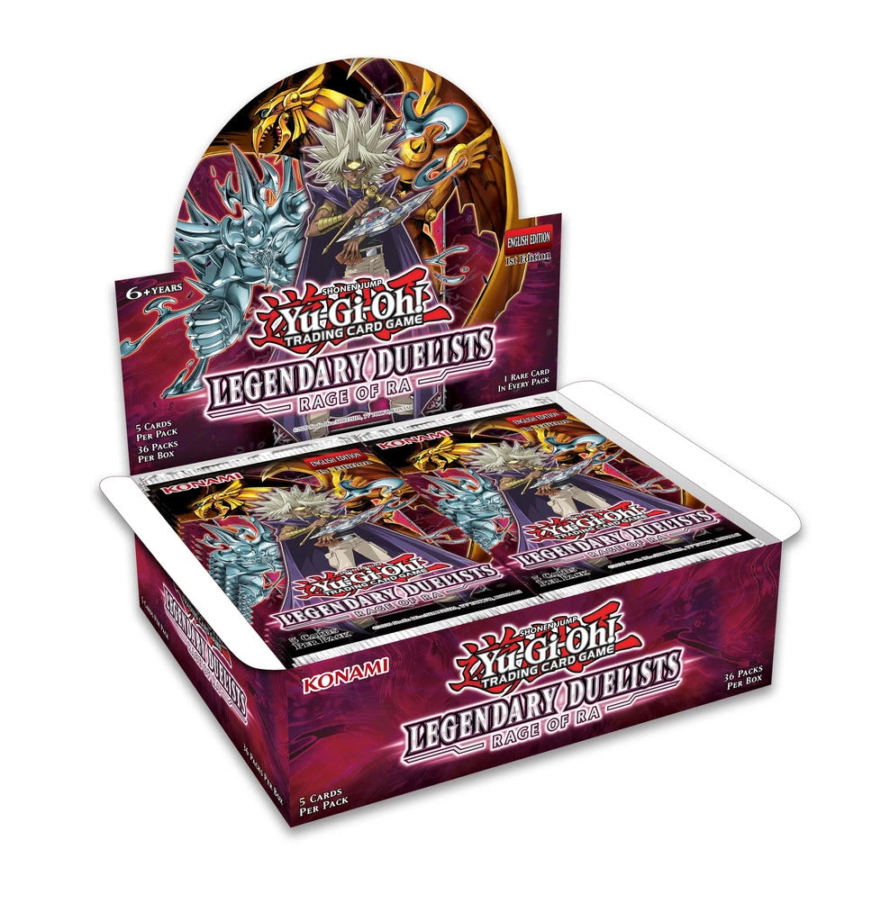 Yu-Gi-Oh! - Legendary Duelists Rage Of Ra Unlimited Booster Box - Good Games
