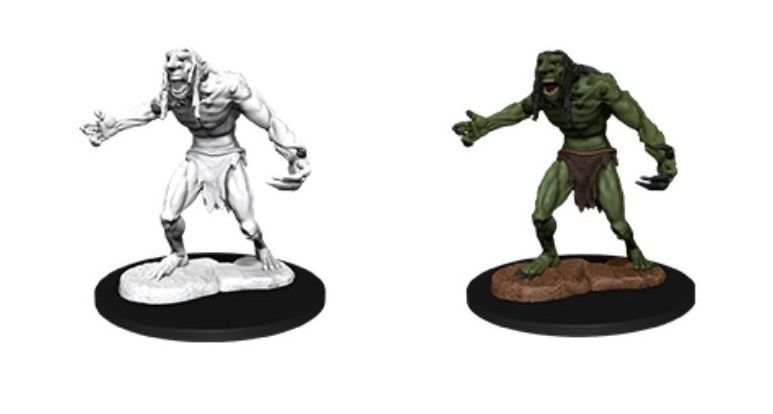 Dungeons &amp; Dragons - Nolzurs Marvelous Unpainted Miniatures Raging Troll