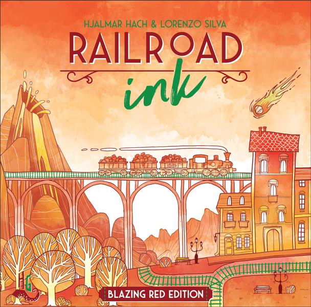 Railroad Ink Blazing Red Edition - Good Games