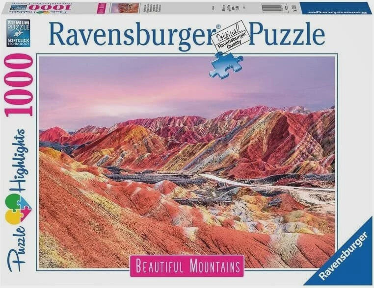 Ravensburger - Rainbow Mountains China 1000 Piece Jigsaw - Good Games