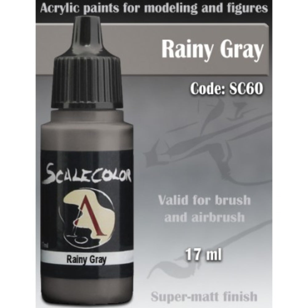 Scale 75 - Scalecolor Rainy Gray (17 ml) SC-60 Acrylic Paint - Good Games