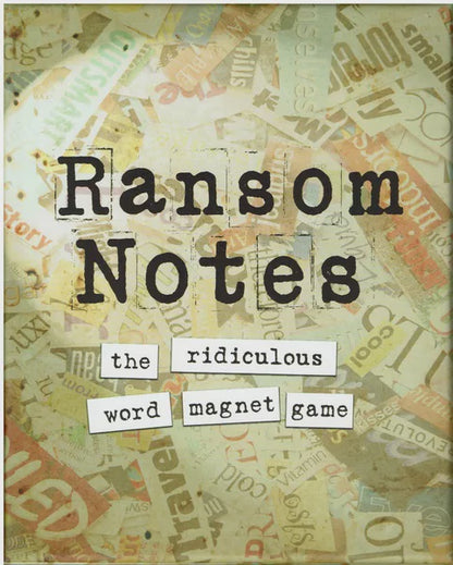 Ransom Notes - Good Games