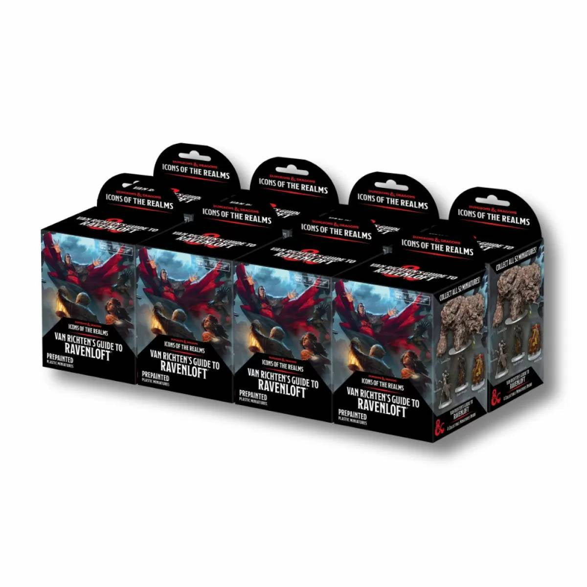 Dungeons & Dragons Icons of the Realms Miniatures Van Richtens Guide to Ravenloft Booster Brick - Good Games