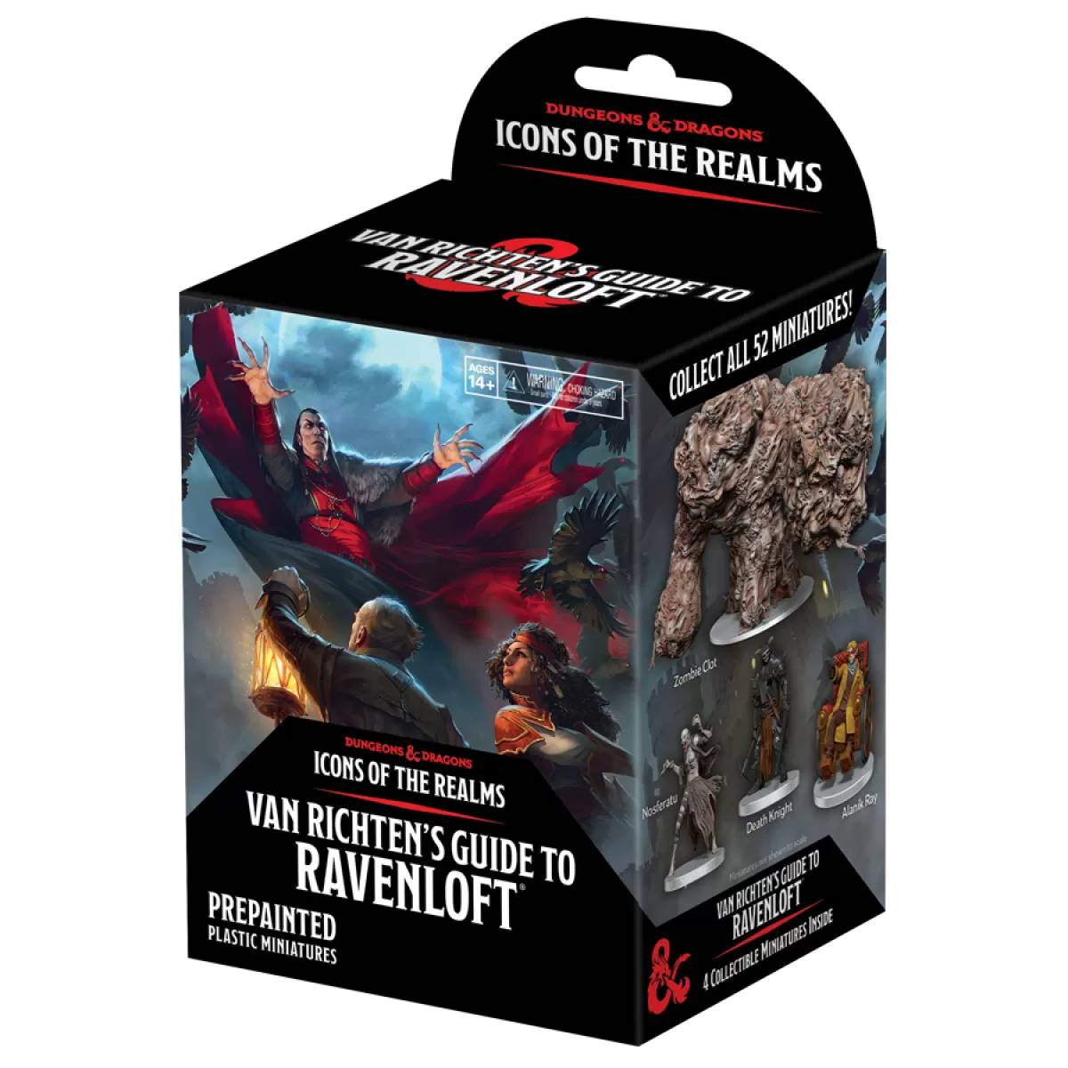 Dungeons & Dragons Icons of the Realms Miniatures Van Richtens Guide to Ravenloft Booster - Good Games
