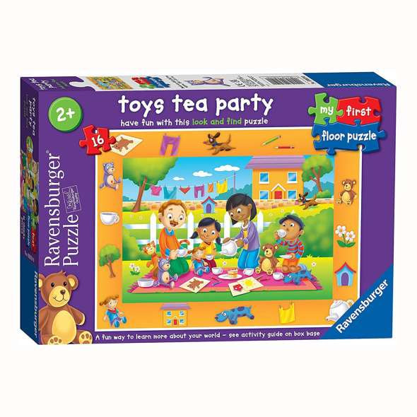 Ravensburger - Toys Tea Party First Floor Puzzle 16 Piece Jigsaw - Good Games