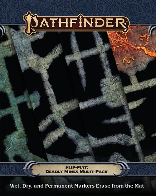Pathfinder Second Edition - Flip-Mat: Deadly Mines Multi-Pack - Good Games