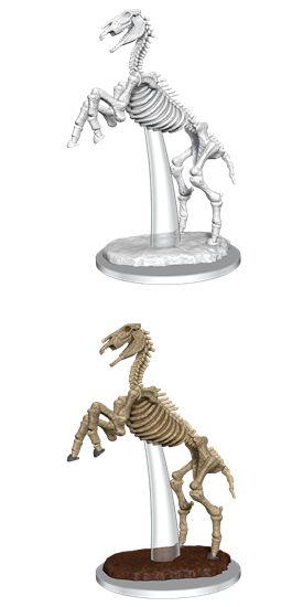 Pathfinder Deep Cuts Unpainted Miniatures Skeletal Horse - Good Games