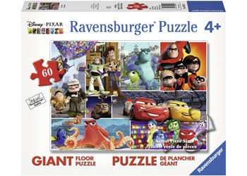 Ravensburger - Pixar Friends - 60 Piece Giant Floor Jigsaw - Good Games