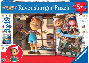 Ravensburger - Pinocchio - 3x49 Piece Jigsaw - Good Games