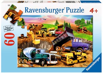 Ravensburger - Construction Crowd - 60 Piece Jigsaw - Good Games