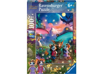 Ravensburger - Enchanting Mushroom Town - 100 Piece XXL Jigsaw - Good Games