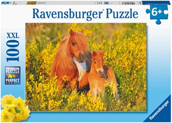 Ravensburger - Shetland Ponies - 100 Piece XXL Jigsaw - Good Games