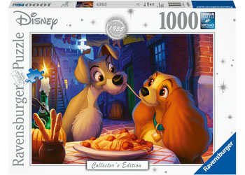 Ravensburger - Disney Lady and Tramp Moments - 1000 Piece Jigsaw - Good Games
