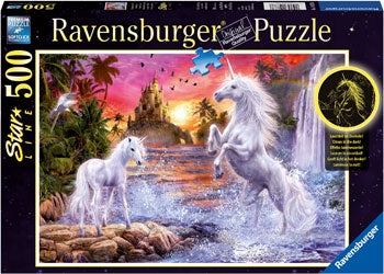 Ravensburger - Unicorns at the River - 500 Piece Jigsaw - Good Games