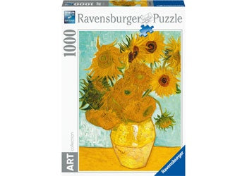 Ravensburger - Vincent Van Gogh Sunflowers 1000 Piece Jigsaw - Good Games