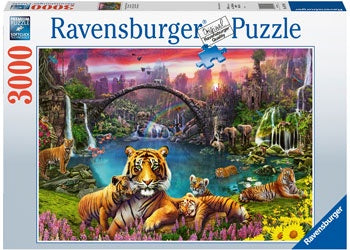Ravensburger - Tigers in Paradise 3000 Piece Jigsaw - Good Games
