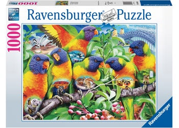 Ravensburger - Land of the Lorikeet 1000 Piece Jigsaw - Good Games