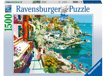 Ravensburger - Romance in Cinque Terre - 1500 Piece Jigsaw - Good Games