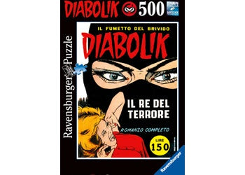 Ravensburger - Diabolik Comic 1962 puzzle 500 Piece Jigsaw - Good Games