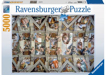 Ravensburger - Sistine Chapel - 5000 Piece Jigsaw - Good Games