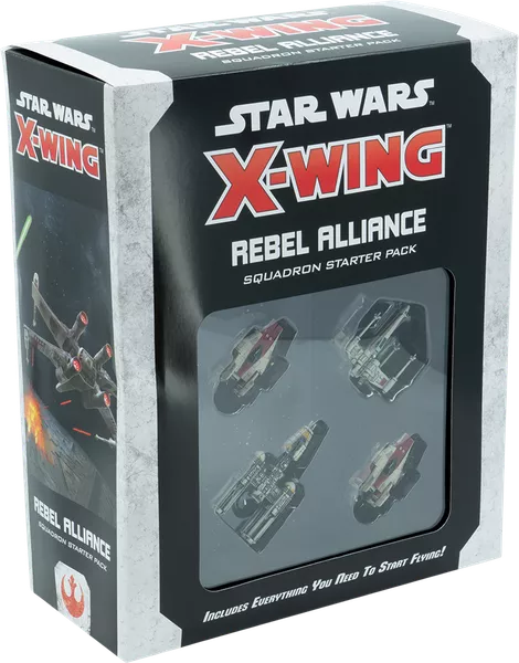 Star Wars: X-Wing - 2nd Edition Rebel Alliance Squadron Starter Pack - Good Games