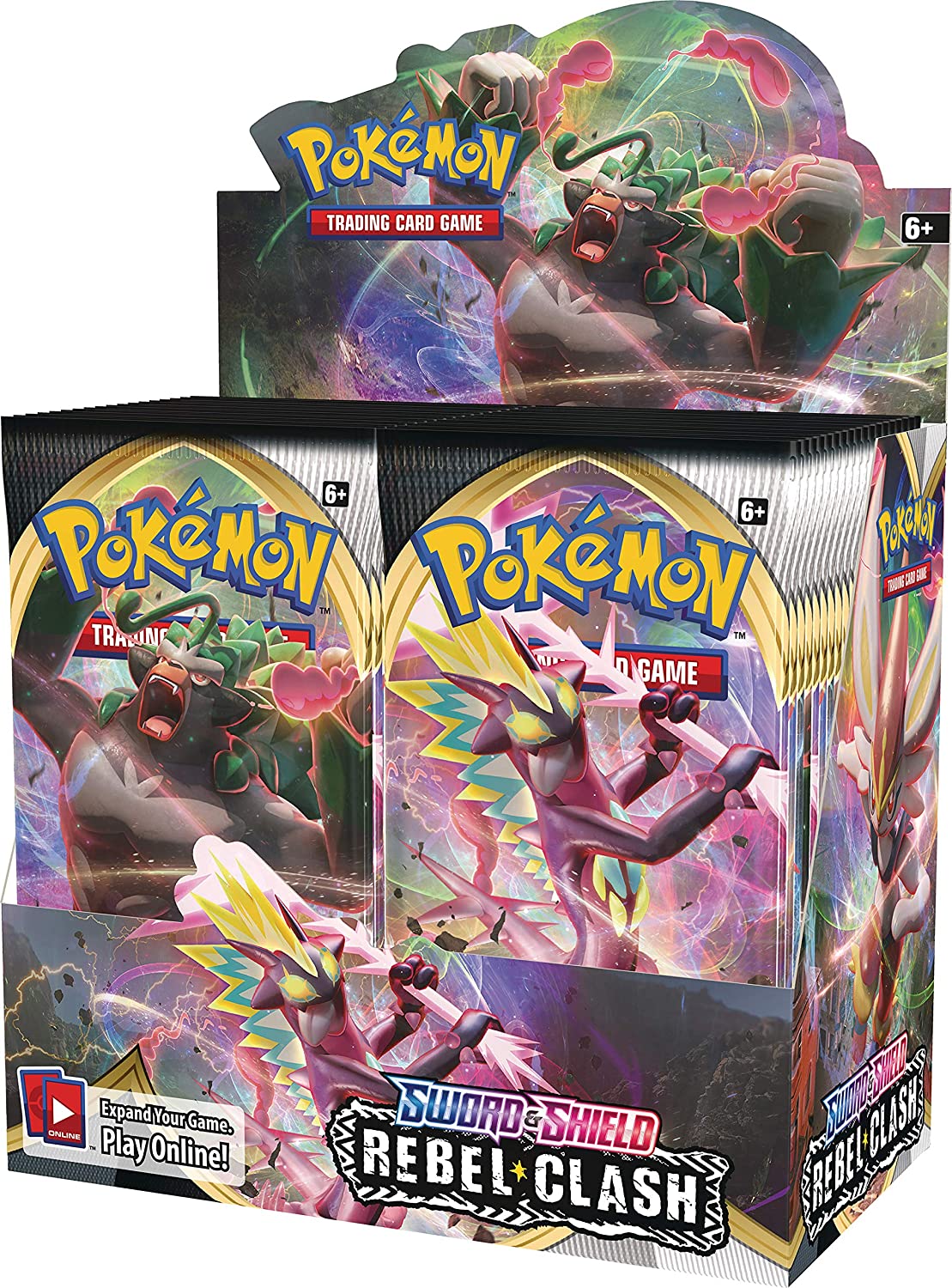Pokemon TCG - Sword &amp; Shield - Rebel Clash Booster Box - Good Games