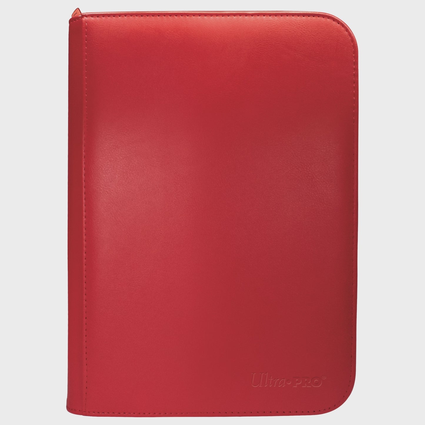 Ultra Pro Vivid 4-Pocket Zippered Pro-Binder: Red - Good Games