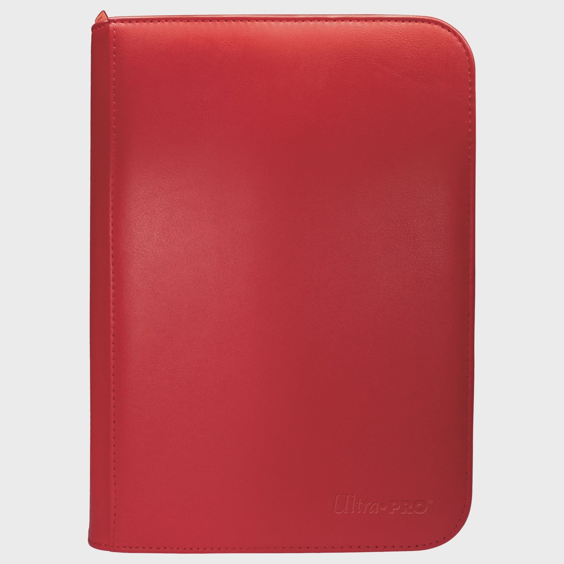 Ultra Pro Vivid 4-Pocket Zippered Pro-Binder: Red - Good Games