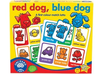 Orchard Toys - Red Dog Blue Dog - Good Games