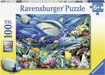 Ravensburger - Reef Of The Sharks - 100 Piece Jigsaw - Good Games