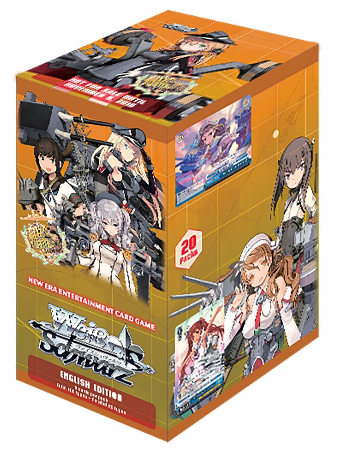 Weiss Schwarz - KanColle: Arrival! Reinforcement Fleets From Europe! Booster Box