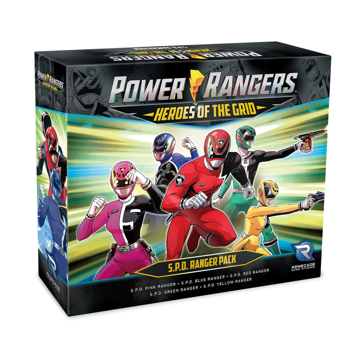 Power Rangers Heroes of the Grid S.P.D. Ranger Pack