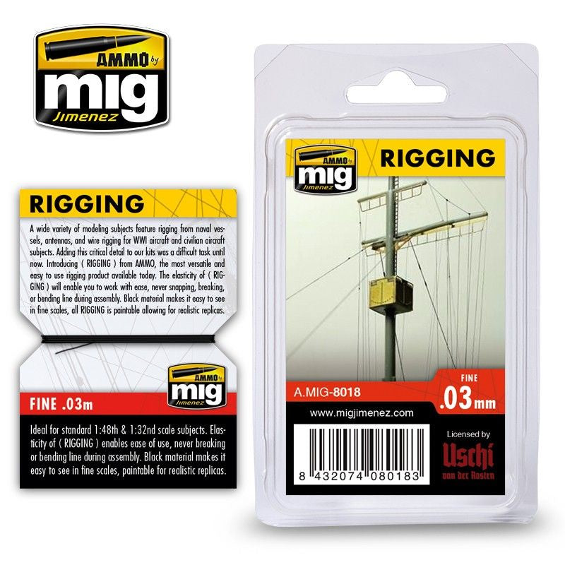 Ammo by MIG Accessories Rigging Fine 0.03mm - Good Games
