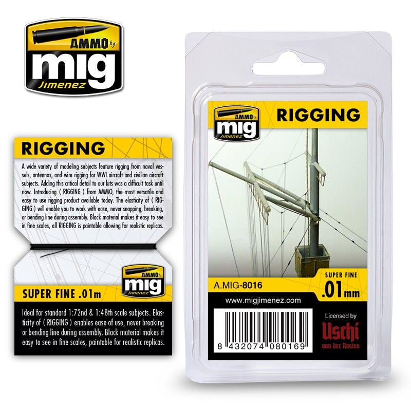 Ammo by MIG Accessories Rigging Super Fine 0.01mm - Good Games