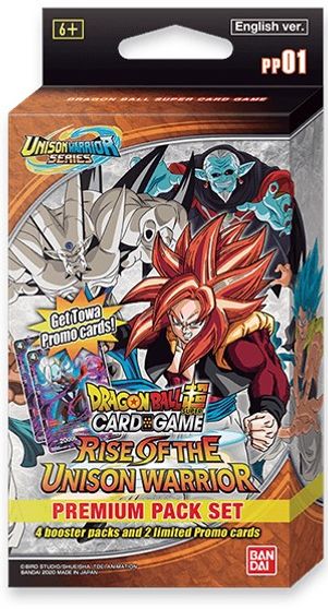 Dragon Ball Super Card Game - Unison Warrior Series 01 Rise of the Unison Warrior Premium Pack [DBS-P10]