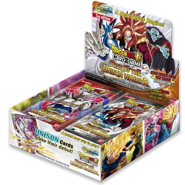 Dragon Ball Super Card Game - Unison Warrior Series 01 Rise of the Unison Warrior Booster Box Second Edition [DBS-B10] - Good Games