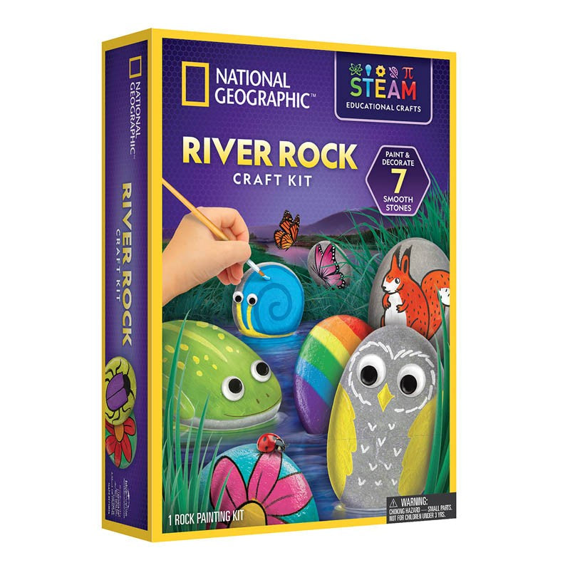 National Geographic - Rock Painting Activity Kit - Good Games