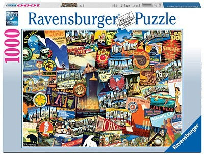 Ravensburger - Road Trip - 1000 Piece Jigsaw - Good Games