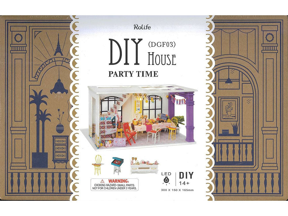 DIY Mini House Party Time 3D