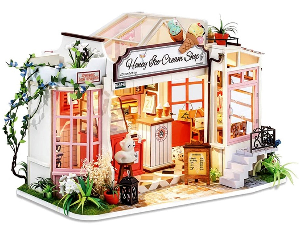 DIY Mini House Honey Ice-Cream Shop - Good Games