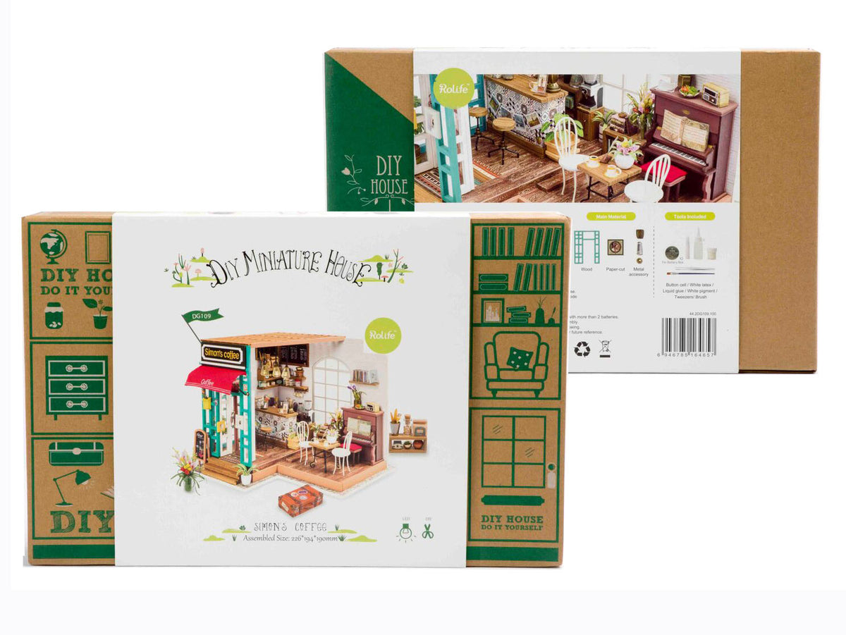 Diy Mini House Simons Coffee