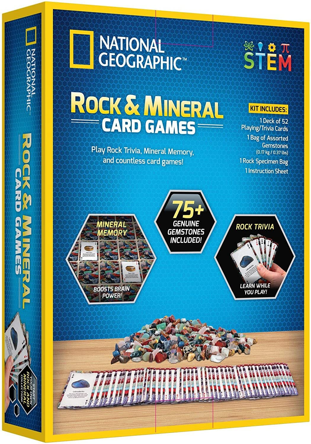 National Geographic - Rock And Mineral Card Games - Good Games