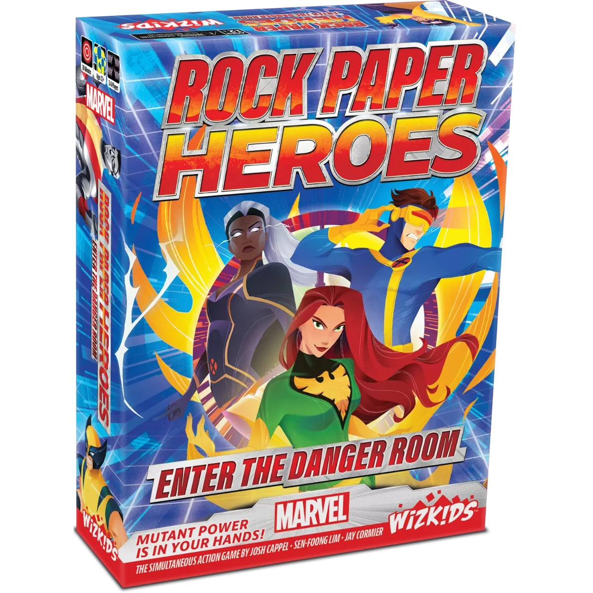 Marvel Rock Paper Heroes Enter the Danger Room
